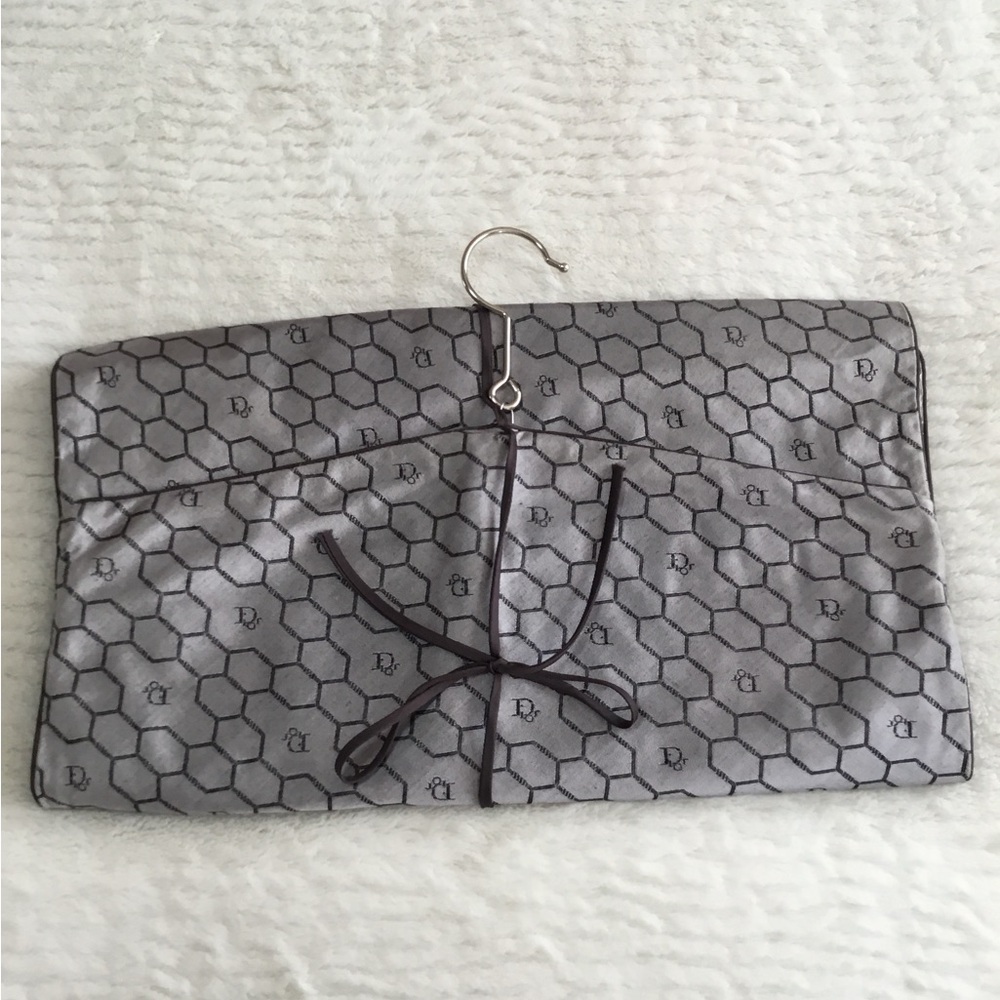 Christian Dior, a honeycomb hanging bathroom organiser
